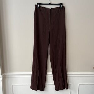 Aritzia Babaton Modesto Pant Trouser Brown Size 4